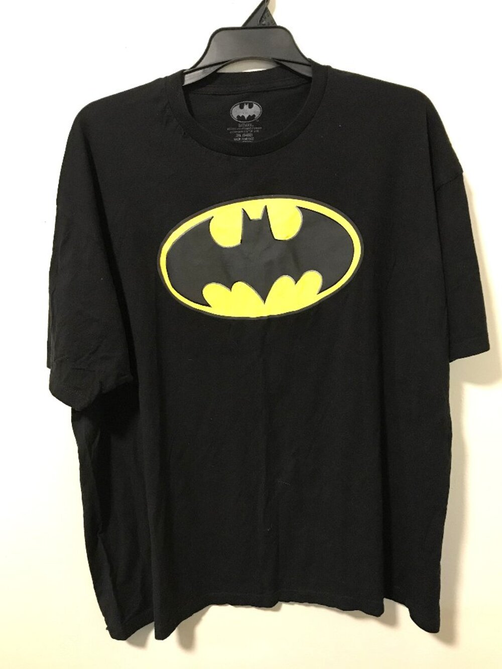Black Short Sleeve Batman T-Shirt - 3XL